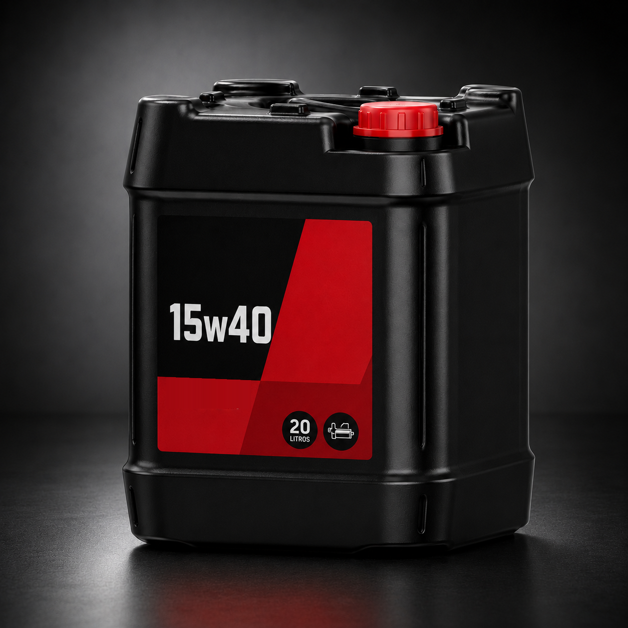 Balde de óleo 15W40, 20 litros